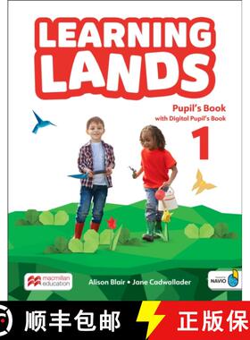 【3-4周达】Learning Lands Level 1 Pupil's Book with Digital Pupil's Book and Navio App [9781035125203]