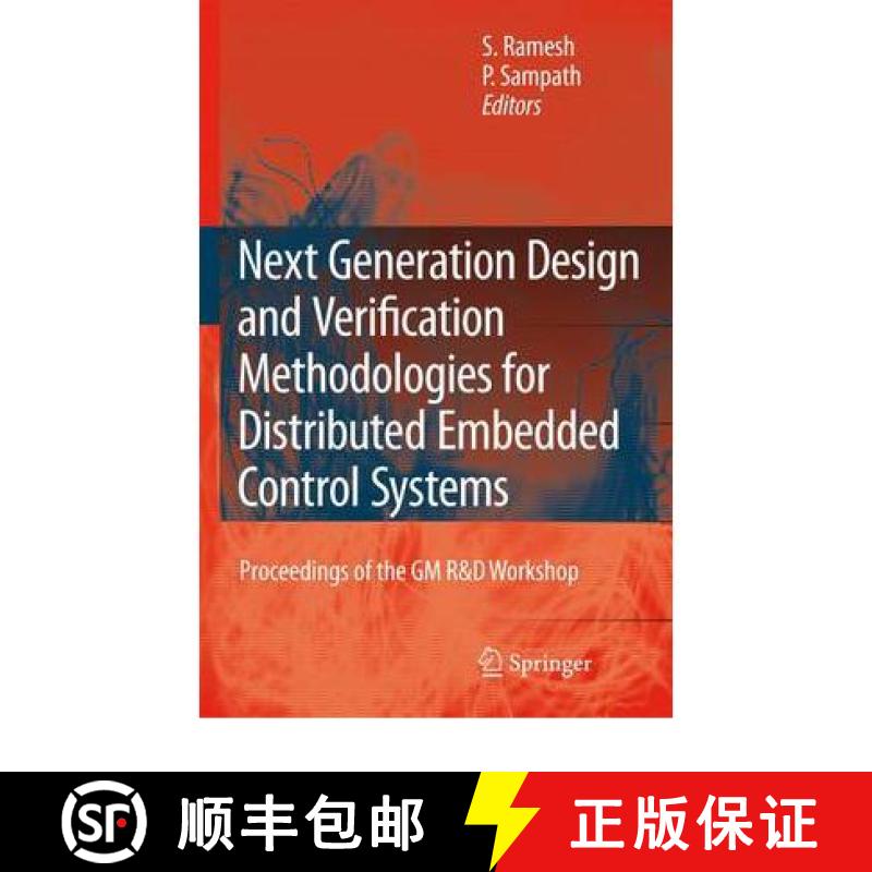 【3-4周达】Next Generation Design and Verification Methodologies for Distributed Embedded Control Sys... [9789048175833]