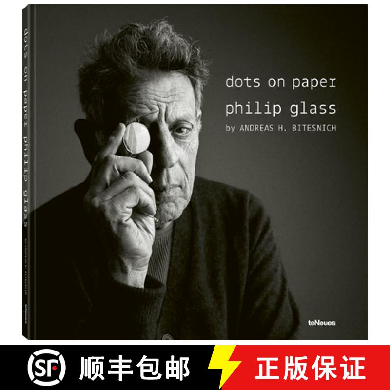 【3-4周达】dots on paper : Philip Glass by Andreas H. Bitesnich [9783961715053]