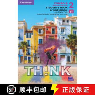 【3-4周达】Think Level 2 Student's Book and Workbook with Digital Pack Combo B British English [9781108804981]