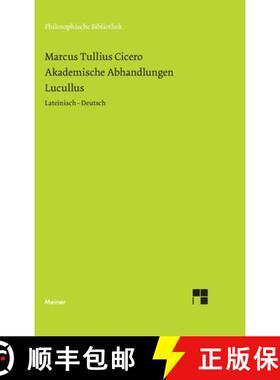 【3-4周达】Akademische Abhandlungen. Lucullus [9783787313501]