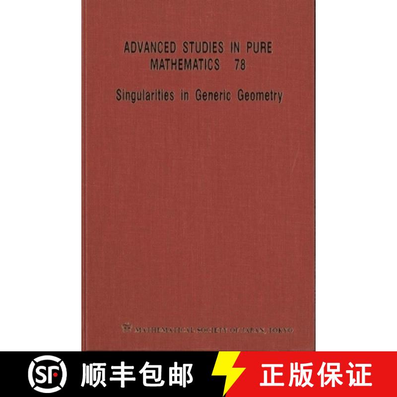 【3-4周达】Singularities in Generic Geometry [9784864970556]