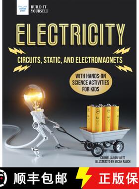 预订 Electricity: Circuits, Static, and Electromagnets with Hands-On Science Activities for Kids [9781647410032]