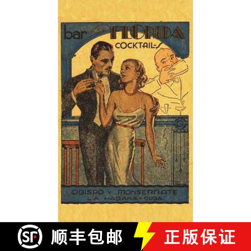 【3-4周达】Bar La Florida Cocktails 1935 Reprint [9781640321212]