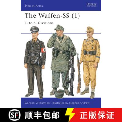 【3-4周达】Waffen-SS (1): 1. to 5. Divisions - 1. to 5. Divisions [9781841765891]