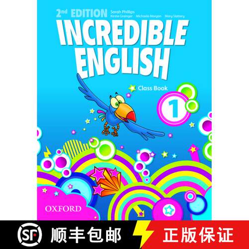 【3-4周达】Incredible English: 1: Class Book: - Incredible English: 1: Class Book [9780194442282]