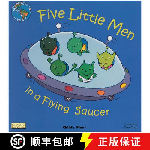 现货 飞碟上的五个小人 Five Little Men in a Flying Saucer 廖彩杏书单 [9781904550587]