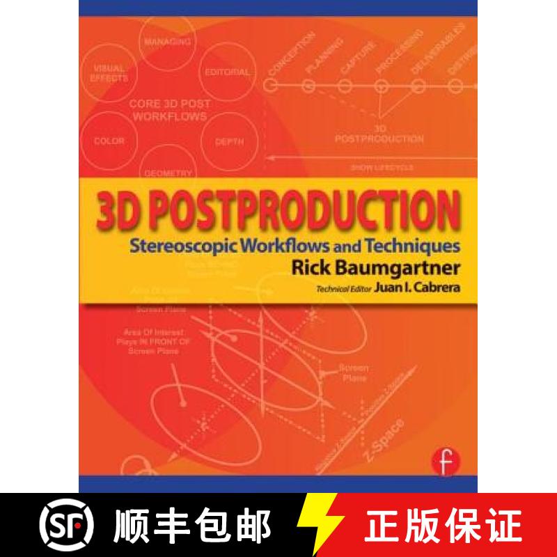 【3-4周达】3D Postproduction: Stereoscopic Workflows and Techniques [9780415810135]