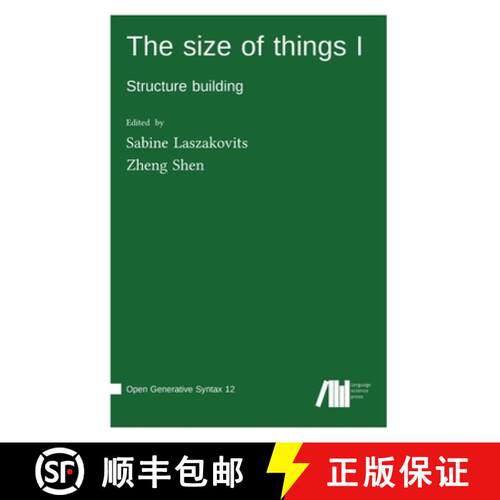 【3-4周达】精装 The size of things I [9783985540167]