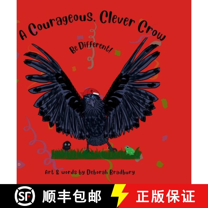 【2-3周达】A Courageous, Clever Crow: Be Different! [9781068610837]