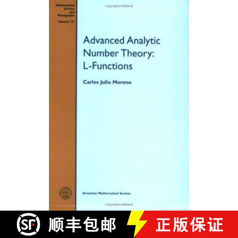 【3-4周达】Advanced Analytic Number Theory: L-functions [9780821842669]