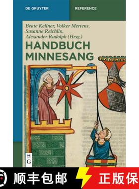 预订 Handbuch Minnesang [9783110351811]