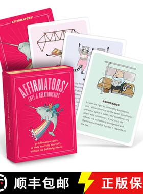 【3-4周达】Affirmators! Love & Relationships Deck: 50 Affirmation Cards to Help You Help Yourself - W... [9781683490050]