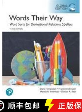 【3-4周达】Word Study: Word Sorts for Derivational Relations Spellers, Global Edition, 3rd edition [9781292303994]
