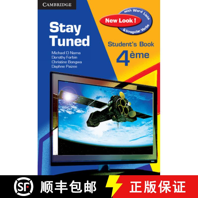 【3-4周达】Stay Tuned New Look! Student's Book for 4eme [9780521159555]
