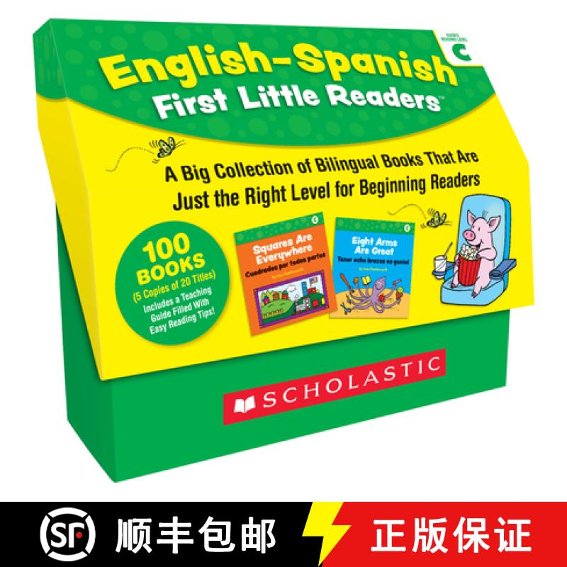 English-Spanish First Little Readers: Guided Reading Level C (Classroom Set): 25 Bilingual Books That... [9781338668056]