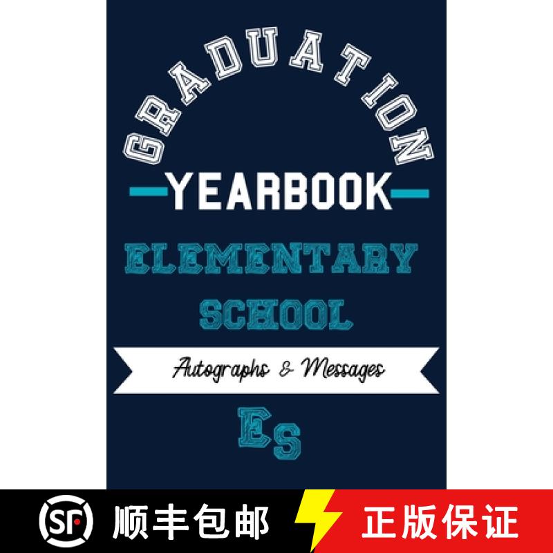 预订 School Yearbook: Sections: Autographs, Messages, Photos & Contact Details 6.69 x 9.61 inch 45 page [9781922453167]
