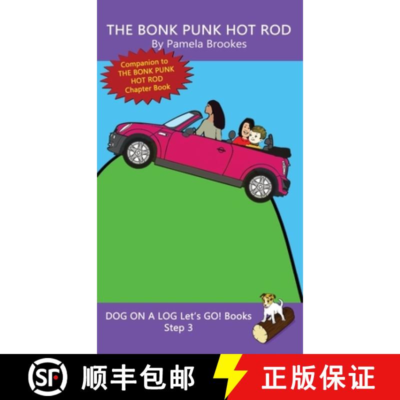 【3-4周达】Bonk Punk Hot Rod: Sound-Out Phonics Books Help Developing Readers, including Students wit... [9781648310638]