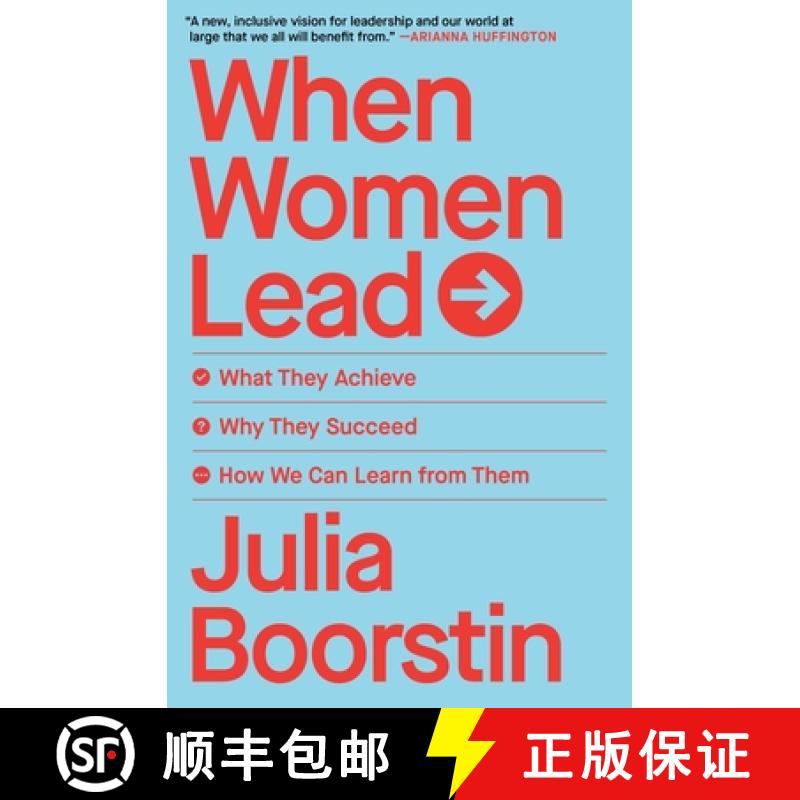 【3-4周达】When Women Lead: What They Achieve, Why They Succeed, and How We Can Learn from Them [9781982168223]