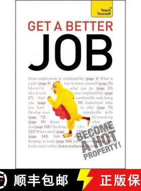 【3-4周达】Get A Better Job: From starting out to changing direction, returning to work or facing red... [9781444115932]