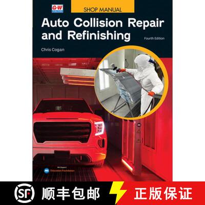 【3-4周达】Auto Collision Repair and Refinishing, Shop Manual [9798897375707]