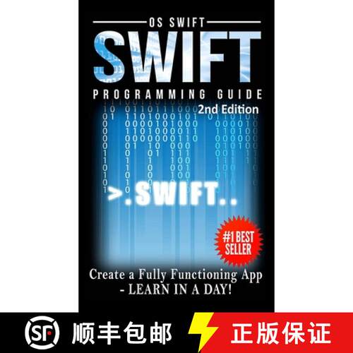 【3-4周达】精装 Programming: Swift: Create A Fully Functioning App: Learn In A Day! [9781329837409]