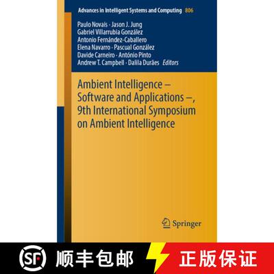 【3-4周达】Ambient Intelligence – Software and Applications –, 9th International Symposium on Ambie... [9783030017453]
