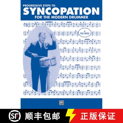 现货 现代鼓手之切分节奏渐进步骤 Progressive Steps to Syncopation for the Modern Drummer [9780882847955]