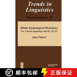 Etymological Hittite 9783110318418 Dictionary 4周达 beginning Words Volume with