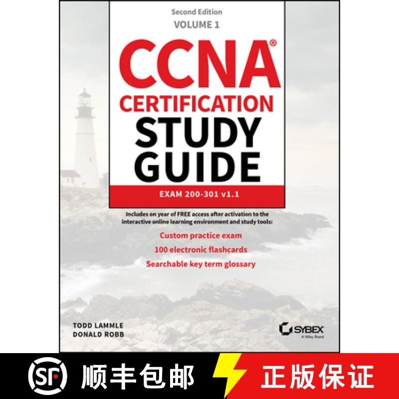 【3-4周达】CCNA Certification Study Guide Volume 1: Exam 200-301 V1.1 [9781394213016]