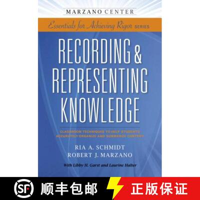 【3-4周达】Recording & Representing Knowledge: Classroom Techniques to Help Students Accurately Organ... [9781941112045]