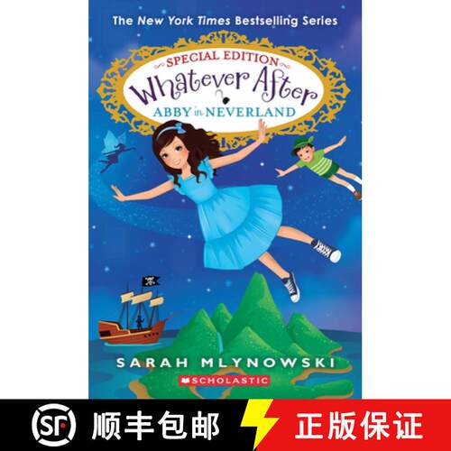 【3-4周达】Abby in Neverland (Whatever After Special Edition #3) [9781338775648]