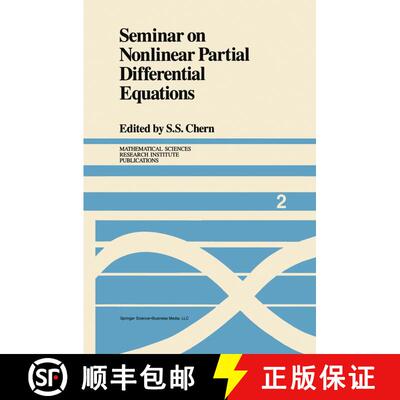 【3-4周达】精装 Seminar on Nonlinear Partial Differential Equations [9780387960791]