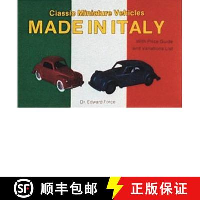 【3-4周达】Classic Miniature Vehicles: Made in Italy: Made in Italy [9780887404337]
