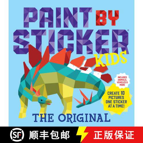 【3-4周达】Paint by Sticker Kids, the Original: Create 10 Pictures One Sticker at a Time! (Kids Activ... [9780761189411]
