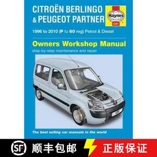 【3-4周达】Citroen Berlingo & Peugeot Partner Petrol & Diesel (96 - 10) Haynes Repair Manual [9780857339508]
