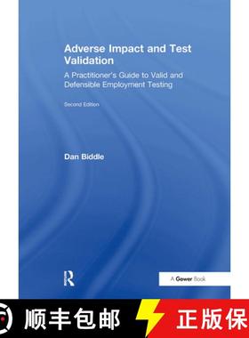 【3-4周达】Adverse Impact and Test Validation: A Practitioner's Guide to Valid and Defensible Employm... [9781032838694]