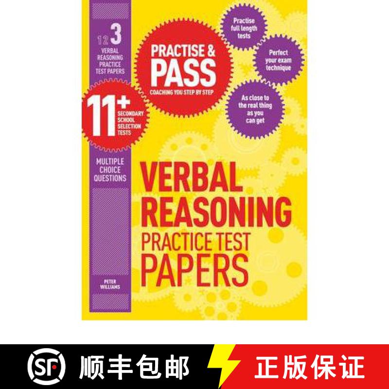 【3-4周达】Practise & Pass 11+ Level Three: Verbal Reasoning Practice Test Papers [9781844554300]