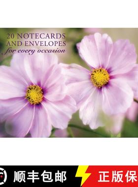 【3-4周达】Card Box of 20 Notecards and Envelopes: Pink Cosmos: A Delightful Pack of High-Quality Flo... [9780754825906]