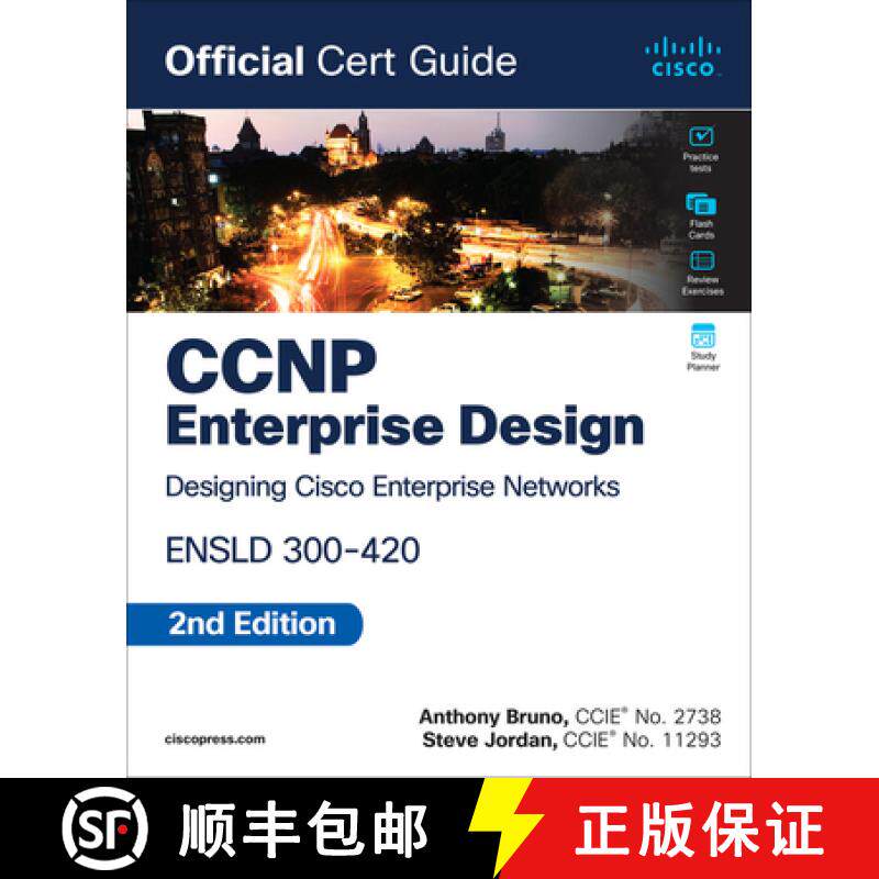 【3-4周达】CCNP Enterprise Design Ensld 300-420 Official Cert Guide [9780138247263]