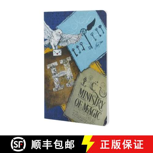 【3-4周达】精装 Moments of Magic Notebook A5 Gridded Softcover Cahier, 80pg, 100gsm by Paperblanks (H... [9781408765616]
