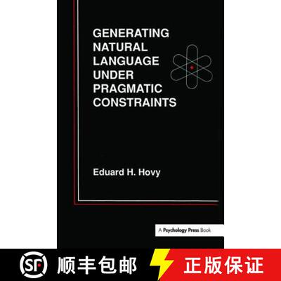 【3-4周达】精装 Generating Natural Language Under Pragmatic Constraints [9780805802481]