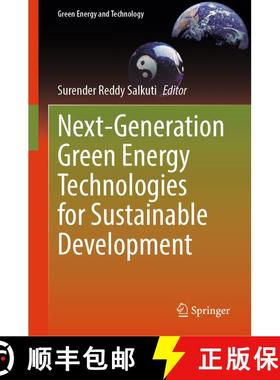 【3-4周达】Next-Generation Green Energy Technologies for Sustainable Development [9789819504404]