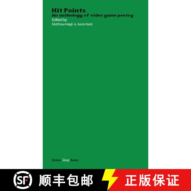 【2-3周达】Hit Points Green: An anthology of video game poetry [9781913642891]