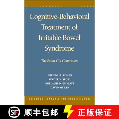 【3-4周达】精装 Cognitive-Behavioral Treatment of Irritable Bowel Syndrome: The Brain-Gut Connection [9781572301351]