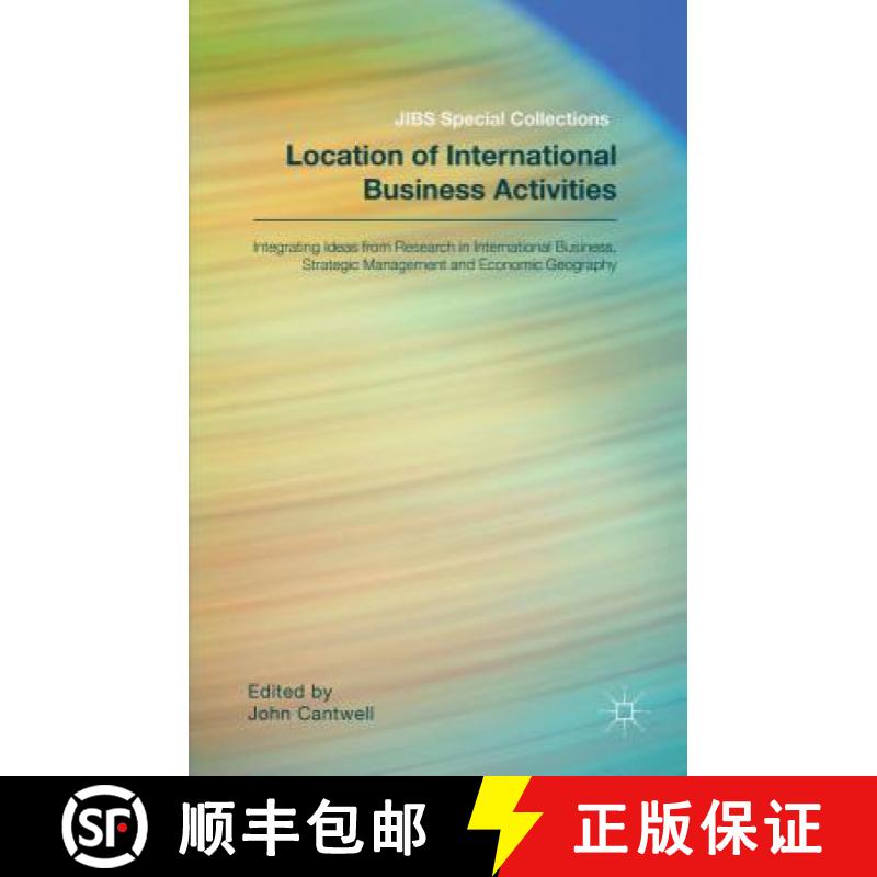 【3-4周达】Location of International Business Activities: Integrating Ideas from Research in Internat... [9781137472304]