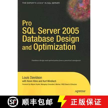 预订 Pro SQL Server 2005 Database Design and Optimization [9781590595299]