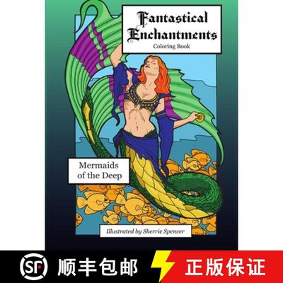 【3-4周达】Fantastical Enchantments vol. 2 Mermaids of the Deep [9780359439911]