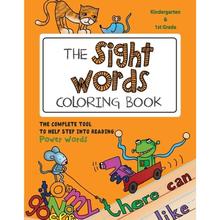 【4周达】The Sight Words Coloring Book: The Complete Tool to Help Step Into Reading Power Words [9781631583339]