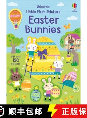 【3-4周达】Little First Stickers Easter Bunnies: An Easter And Springtime Book For Kids [9781805317906]